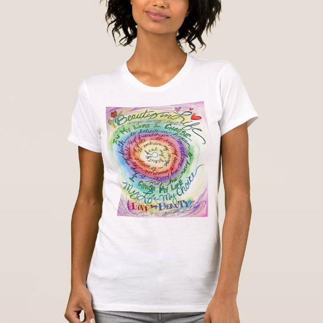 Beauty in Life T-Shirt (Front)