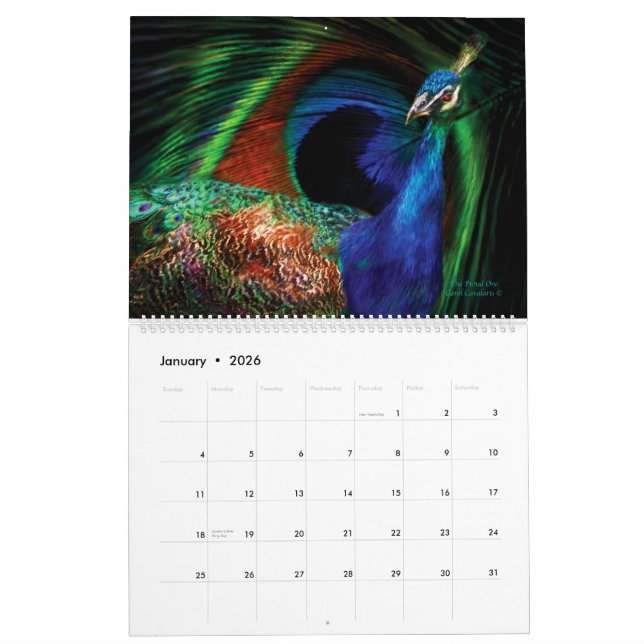 Beauty In Nature - Bird Collection Calendar 2012 (Jan 2026)