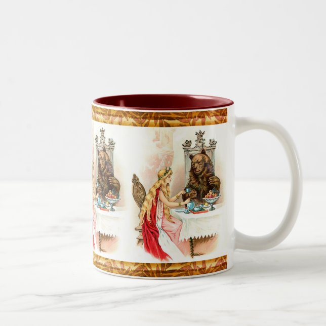 Beauty In Pink And The Beast Travel Mug (Right)