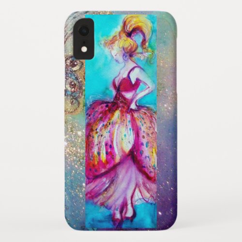 BEAUTY IN PINK DRESS  Magic Butterfly Plant iPhone XR Case