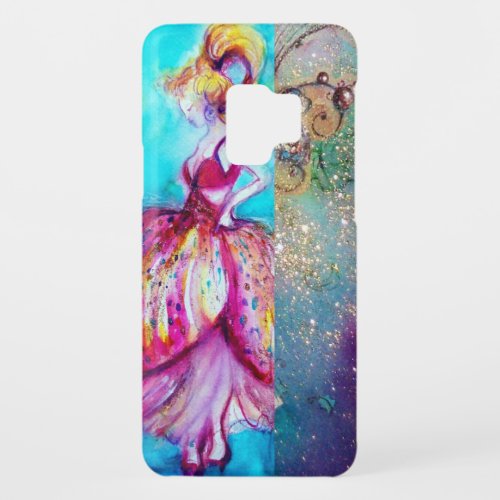 BEAUTY IN PINK DRESS  Magic Butterfly Plant Case_Mate Samsung Galaxy S9 Case