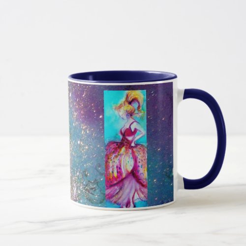 BEAUTY IN PINK DRESS  Magic Butterfly Plant Mug