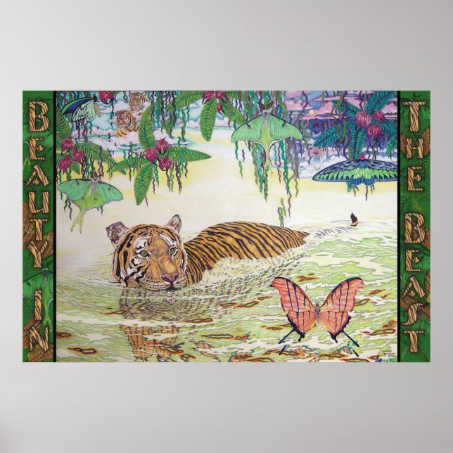 Beauty In The Beast Poster (Front)