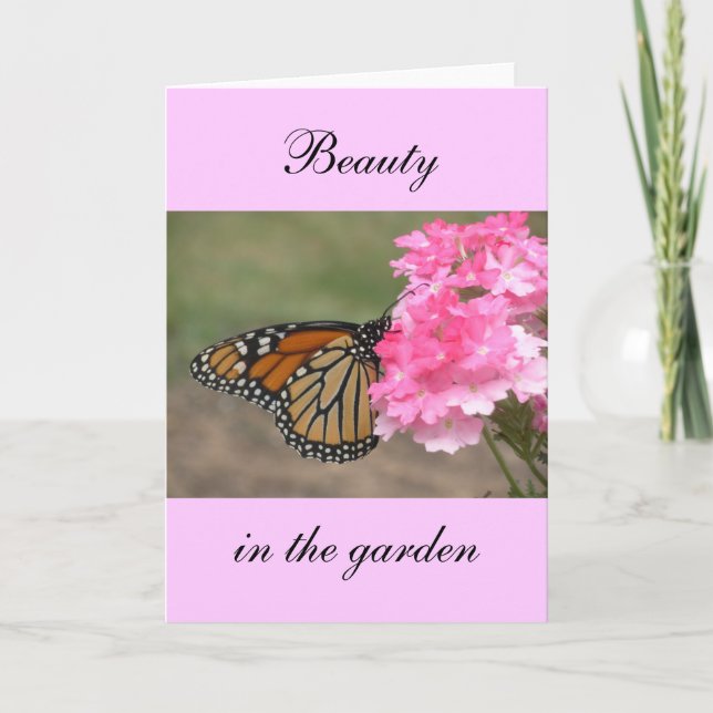 Beauty in the Garden Card (Front)