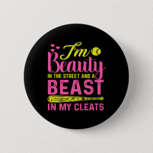 Beauty In The Street Beast In My Cleats Girls Soft Button