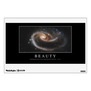 Beauty: Inspirational Quote 3 Wall Decal
