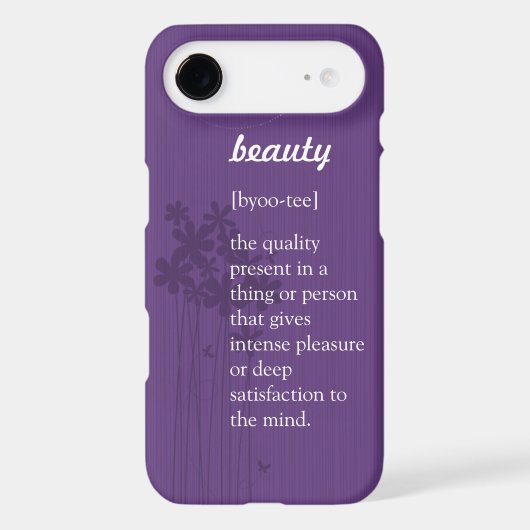Beauty iPhone Case (Back)