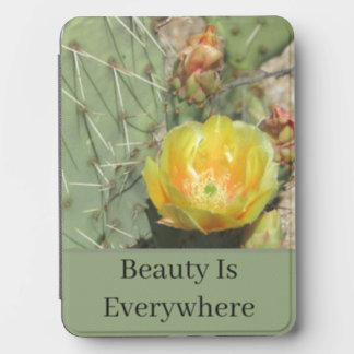 Beauty Is Everywhere Yellow Flower Cactus Kindle Cover