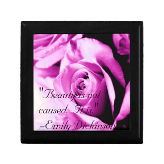"Beauty is not caused. It is." Gift Box