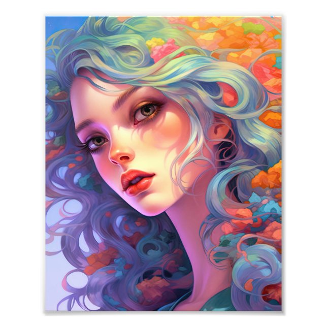 Beauty Lady  Photo Print (Front)