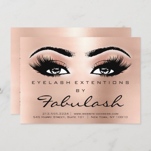 Beauty Lashes Extension Aftercare Instructions Lux Invitation