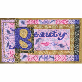 Beauty Medieval Tapestry Sculpture Brooch Pin