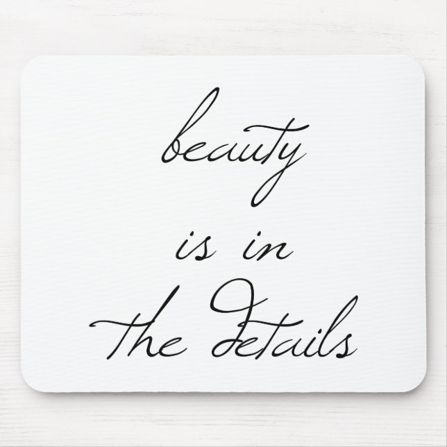 Beauty Mouse Pad (Front)