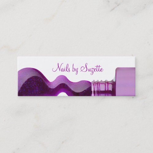 Beauty Nails Mini Business Cards
