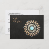 Beauty & Natural Wellness Retail Gift Certificate (Front/Back)