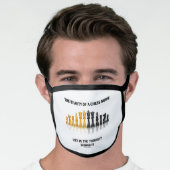 Beauty Of A Chess Move Lies In Thought Behind It Face Mask (Worn Him)
