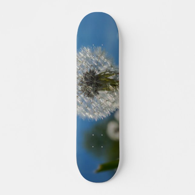 Beauty Of A Dandelion Skateboard Deck (Front)