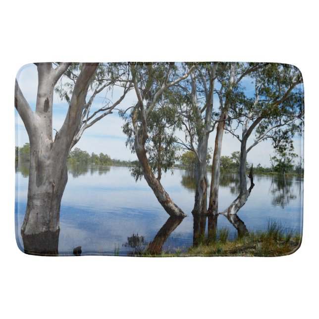 Beauty Of A Gum Tree, Bath Mat (Front)