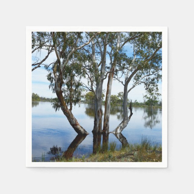 Beauty Of A Gum Tree, Napkins (Front)