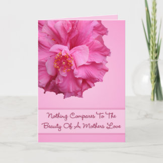 Beauty Of A Mothers Love Card