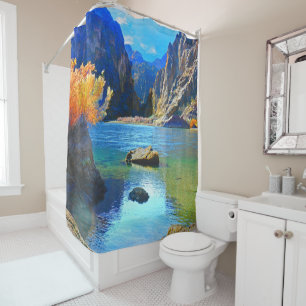 Beauty of Colorado River Arizona Shower Curtain