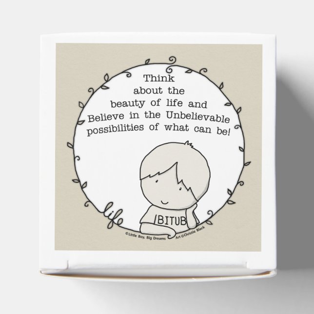 Beauty of Life Favor Boxes (Top)