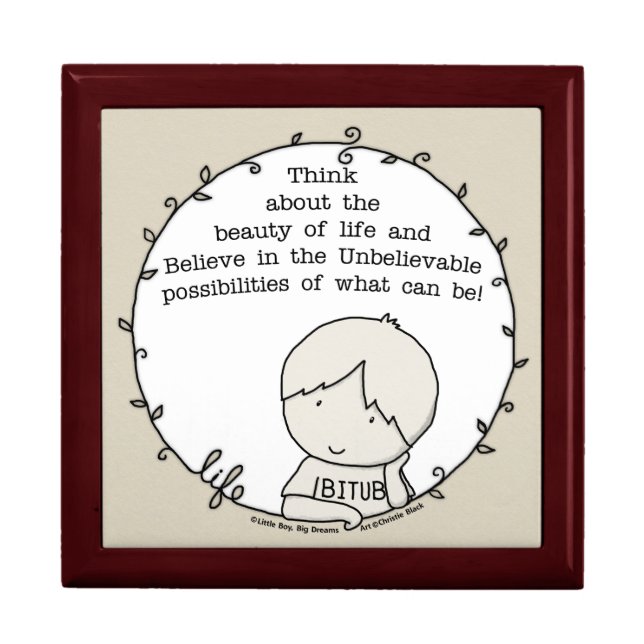 Beauty of Life Keepsake Box (Front)