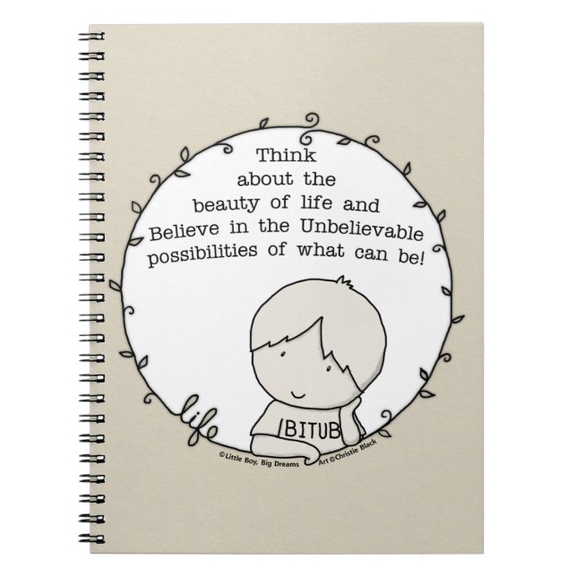 Beauty of Life Notebook (Front)