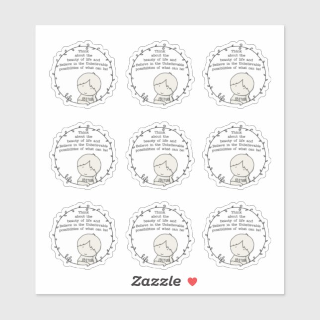 Beauty of Life Sticker (Sheet)