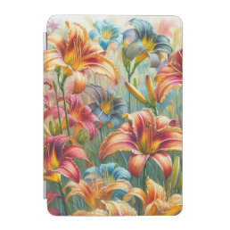  Beauty of Lilies, Watercolor by Natasha Us iPad Mini Cover