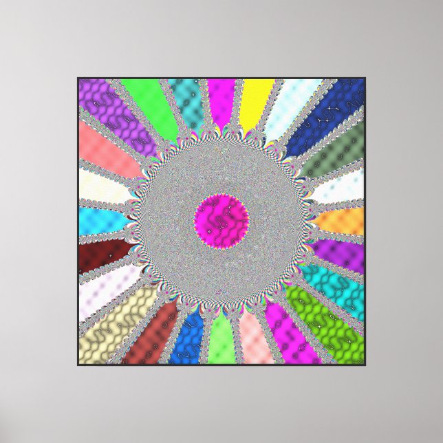 Beauty of mathematics  canvas print (Front)