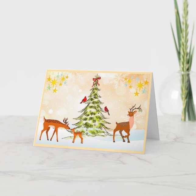 Beauty of Nature Holiday Card (Front)