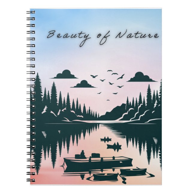 beauty of nature notebook (Front)