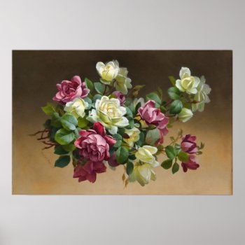 Beauty Of Roses Poster by LeAnnS123 at Zazzle