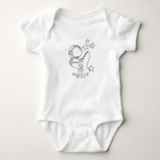 "Beauty of Space" Baby Bodysuit