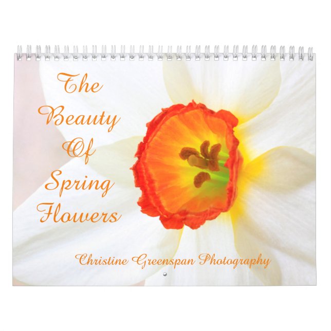Beauty Of Spring Flowers Calendar (Cover)