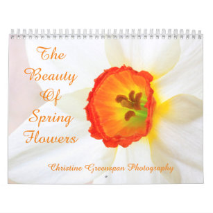 Beauty Of Spring Flowers Calendar
