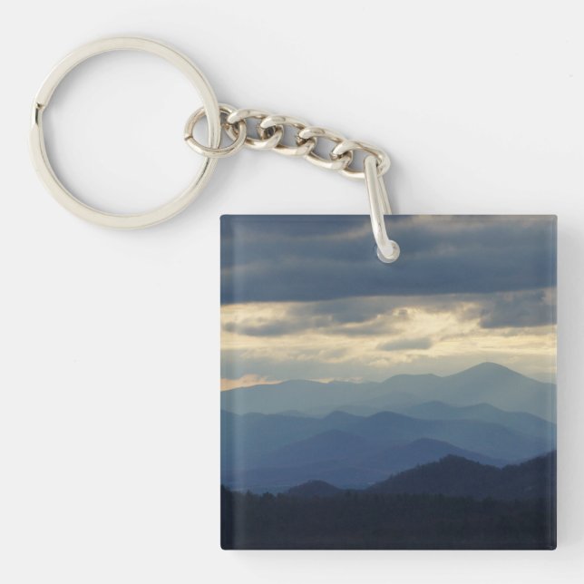 Beauty of the Blue Ridge Keychain (Front)