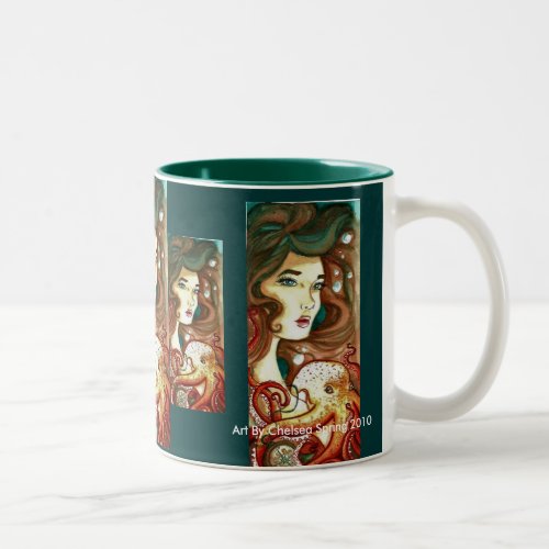 Beauty of the Deep By Chelsea Spring Two_Tone Coffee Mug