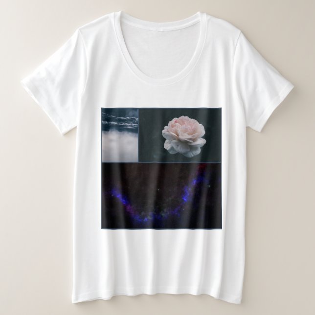 Beauty of the Deeper Things Plus Size T-Shirt (Design Front)