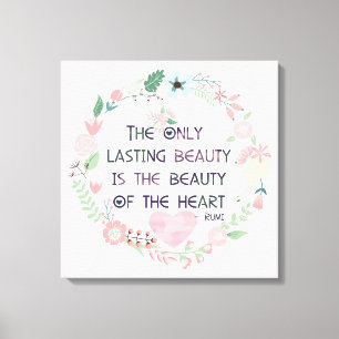 Beauty of the Heart Canvas Print