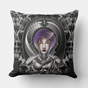 Beauty Of Trilia MTron GS Portrait SCP Throw Pillow
