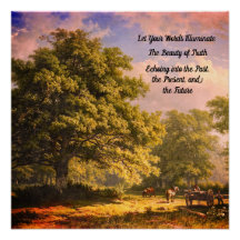 Beauty of Truth Poster