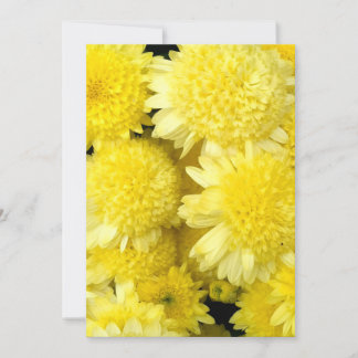Beauty of Yellow Dahlia Flowers Thank You Card