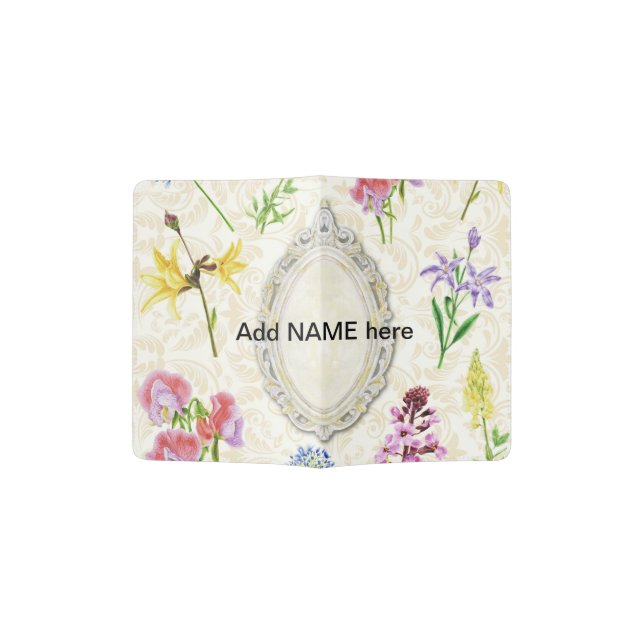 BEAUTY ON THE MIRROR PASSPORT HOLDER (Opened)