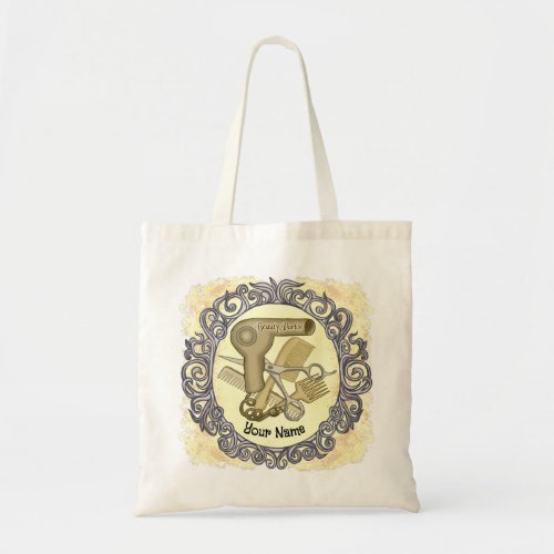 Beauty Parlor custom name Tote Bag