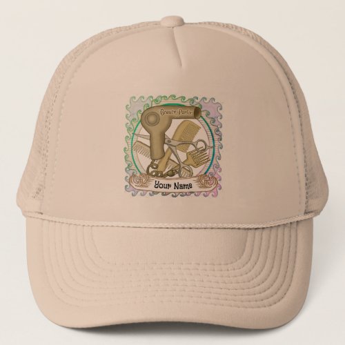 Beauty Parlor custom name  Trucker Hat