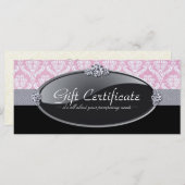 BEAUTY PARLOUR GIFT CERTIFICATE (Front/Back)