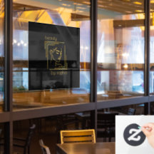 Beauty Parlour | Hair Salon | Black & Gold