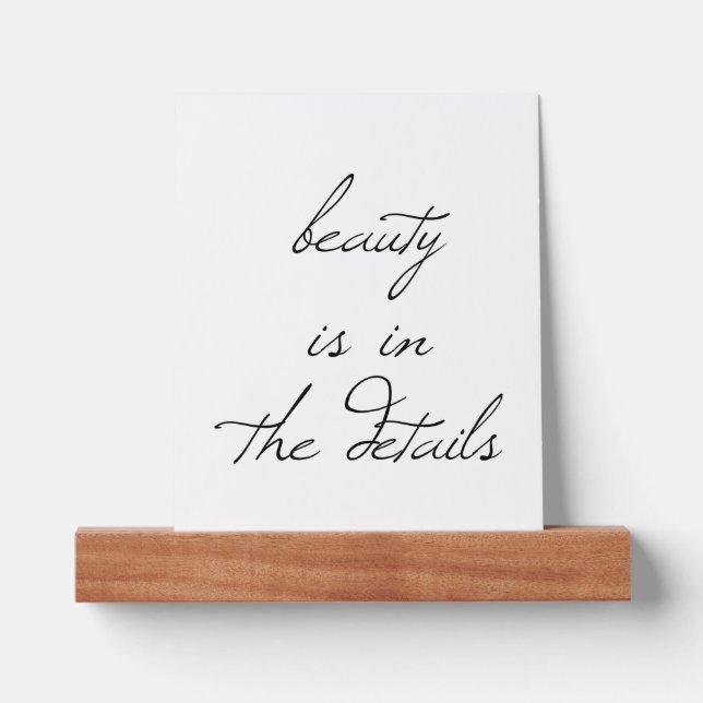 Beauty Picture Ledge (Front)